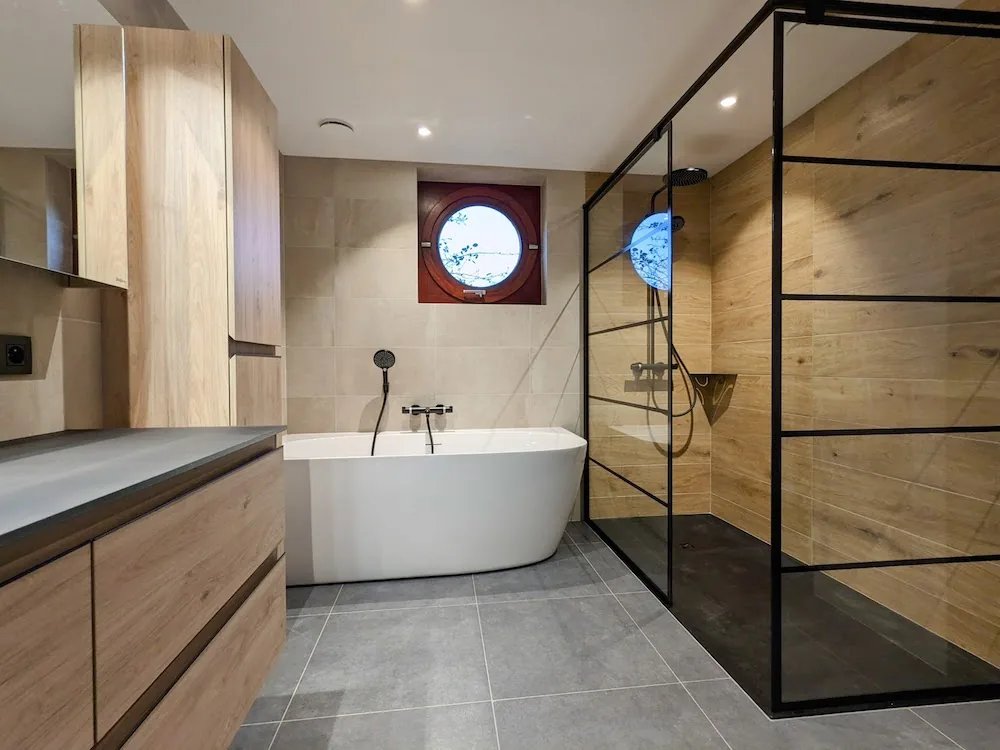 Espace détente contemporain